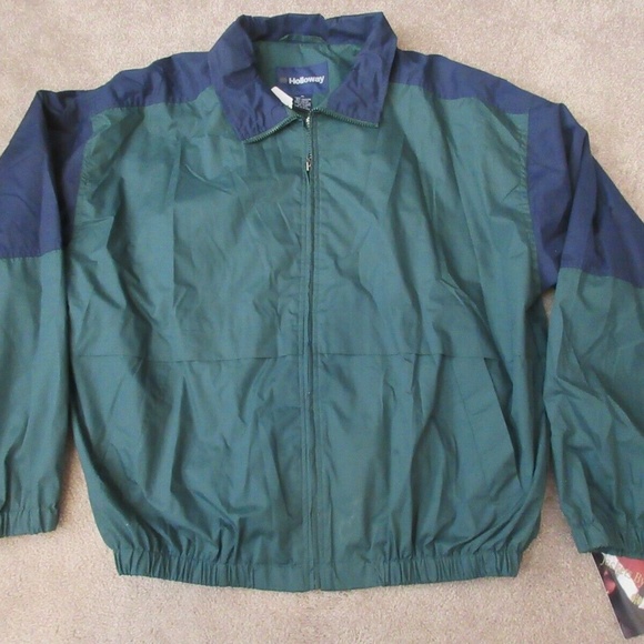Holloway Other - NEW NWT Vintage 90s HOLLOWAY Jacket Mens XL Green